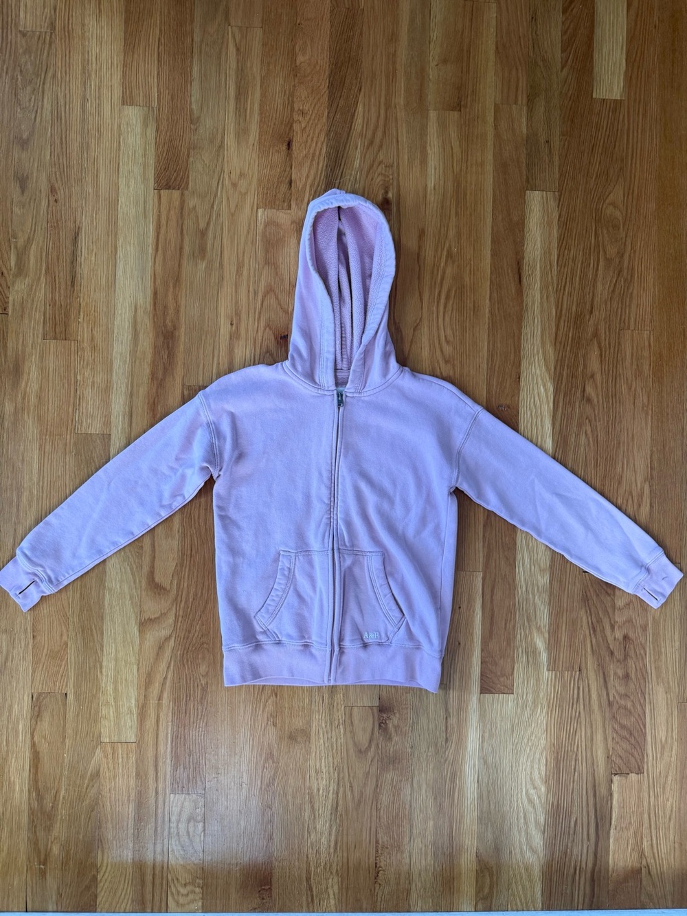 abercrombie kids Light Pink Zip Hoodie